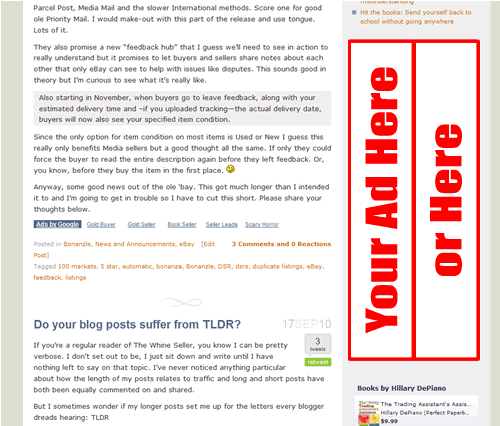 Win some advertising with my blog contest: Free Banner Impressions Through the Holidays