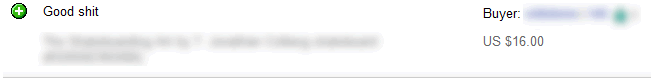 With all the filters and changes to feedback, you really mean to tell me that eBay is OK with feedback like this…