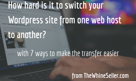 How hard is it to switch your WordPress site from one web host to another?